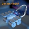 Con Lăn Tập Cơ Bụng 4 Bánh Trợ Lực T06 Kèm Thảm