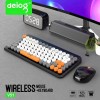 Combo Phím Không Dây Deiog V51 ( Đen ) Mini USB wireless 2.4g