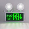 Đèn Sự Cố Exit Chỉ Dẫn Thoát Hiểm Xuống Cầu Thang