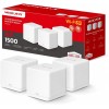 Router Wifi Mesh Mercusys Halo H60X (3 Pack) AX1500 Chính Hãng (Full VAT)
