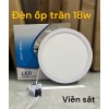 Đèn Led Ốp Trần Nổi Tròn 18w Sáng Trắng