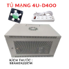 Tủ Đựng Mạng 4U-D400 Màu Kem Treo Tường