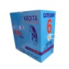 Cáp Mạng Kadita FTP Cat6e LSZH (305m) Trắng 8 Lõi (4x2x24awg) (Full Vat)