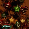 Dây Đèn Trang Trí Noel 2m ( 10 Ngôi Sao ) Xài Pin AA