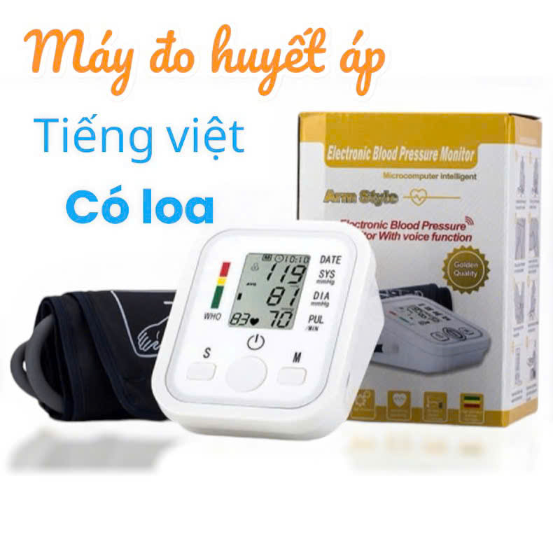 MÁY ĐO HUYẾT ÁP BẮP TAY ARM STYLE THƯƠNG HIỆU NHẬT BẢN CHÍNH HÃNG