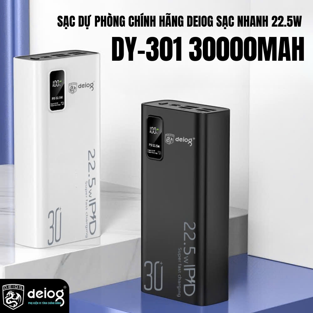 Pin dự phòng Pin dự phòng Cuktech 30 Power Bank 40.000mAh 300W MAX - P01CT